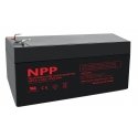 Akumulators 12V 3.2Ah T1(F1) Pb AGM NPP Akumulators 12V 3.2Ah T1(F1) Pb AGM NPP