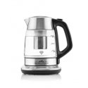 Eta ETA915390000 electric kettle 1.5 L 2200 W Black, Stainless steel, Transparent Eta ETA915390000 electric kettle 1.5 L 2200 W Black, Stainless steel, Transparent