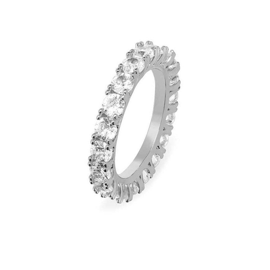 Troli Shiny ring with zircons VBR039S-B