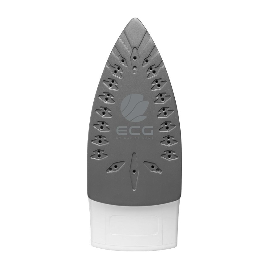 ECG NZ 322 Auto-Off Kuiva- & höyrysilitysrauta Keraaminen pohjalevy 2200 W Sininen, Valkoinen – 5