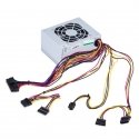 Akyga AK-S1-300 virtalähdeyksikkö 300 W 20+4 pin ATX SFX Hopea