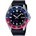 Casio MDV-107-1A3VEF rokas pulkstenis Rokaspulkstenis Kvarcs Zils, Sarkans, Nerūsējošs tērauds Nerūs Casio MDV-107-1A3VEF rokas pulkstenis Rokaspulkstenis Kvarcs Zils, Sarkans, Nerūsējošs tērauds Nerūs