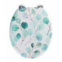 WENKO 25195100 toilet seat Hard toilet seat MDF Green, White WENKO 25195100 toilet seat Hard toilet seat MDF Green, White