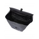VAUDE ReCycle Pro Single Rear Bicycle bag 22 L Fabric, Polyamide, Polyester, Polyurethane Black, Gre