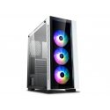 DeepCool Matrexx 55 V3 ADD-RGB WH 3F „Midi Tower“ Juoda, Balta DeepCool Matrexx 55 V3 ADD-RGB WH 3F „Midi Tower“ Juoda, Balta