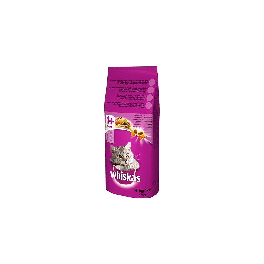 ‎Whiskas 5900951014345 sausā barība kaķiem 14