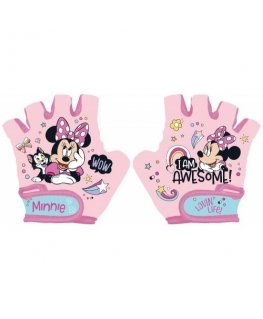 Children's gloves Minnie, pink