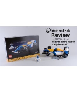 LEGO Icons 10353 Williams Racing FW14B i Nigel Mansell