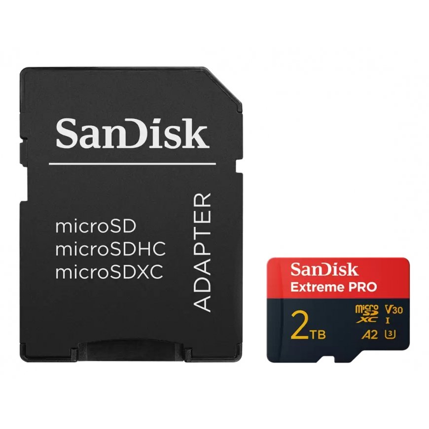 SanDisk Extreme PRO 2 TB MicroSDXC UHS-I Klases 10 – 2