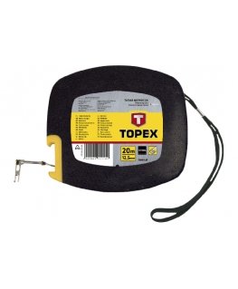 Topex 28C413 рулетка 30 m Пластик Черный
