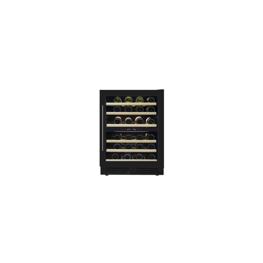 Guzzanti GZ 51BD Compressor wine cooler Freestanding Black 46 bottle(s)