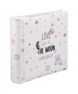 Hama To The Moon nuotraukų albumas Multi spalvos 200 lapai 10 x 15 cm