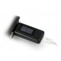 Oem USB tester Keweisi KWS-1802C current and voltage meter from USB C port - black Oem USB tester Keweisi KWS-1802C current and voltage meter from USB C port - black