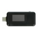 Oem USB tester Keweisi KWS-1802C current and voltage meter from USB C port - black Oem USB tester Keweisi KWS-1802C current and voltage meter from USB C port - black