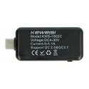 Oem USB tester Keweisi KWS-1802C current and voltage meter from USB C port - black Oem USB tester Keweisi KWS-1802C current and voltage meter from USB C port - black