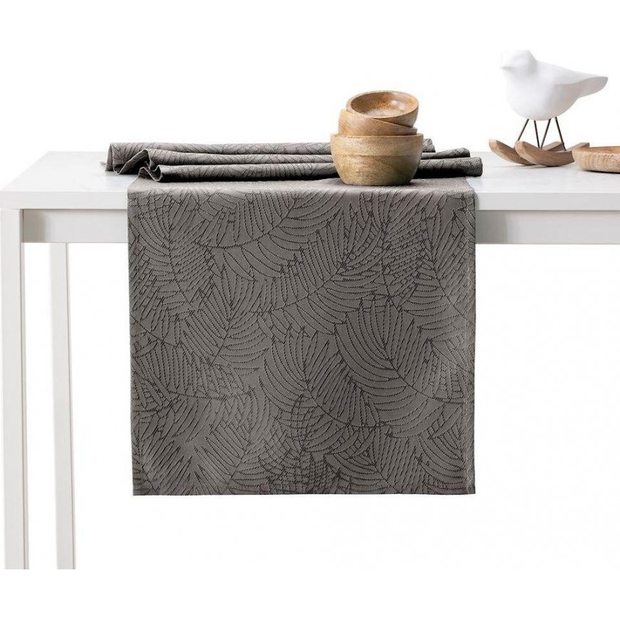 AmeliaHome Tablecloth AH GAIA HMD COCOA“ 30x80