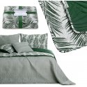 AmeliaHome Bedspread TROPICALBONAIRE BOTTLEGREEN 200 X 220 AmeliaHome Bedspread TROPICALBONAIRE BOTTLEGREEN 200 X 220
