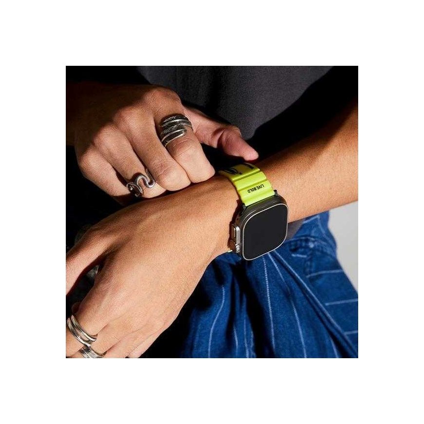 Skinarma bracelet Shokku Apple Watch 49/45/44mm yellow – 3