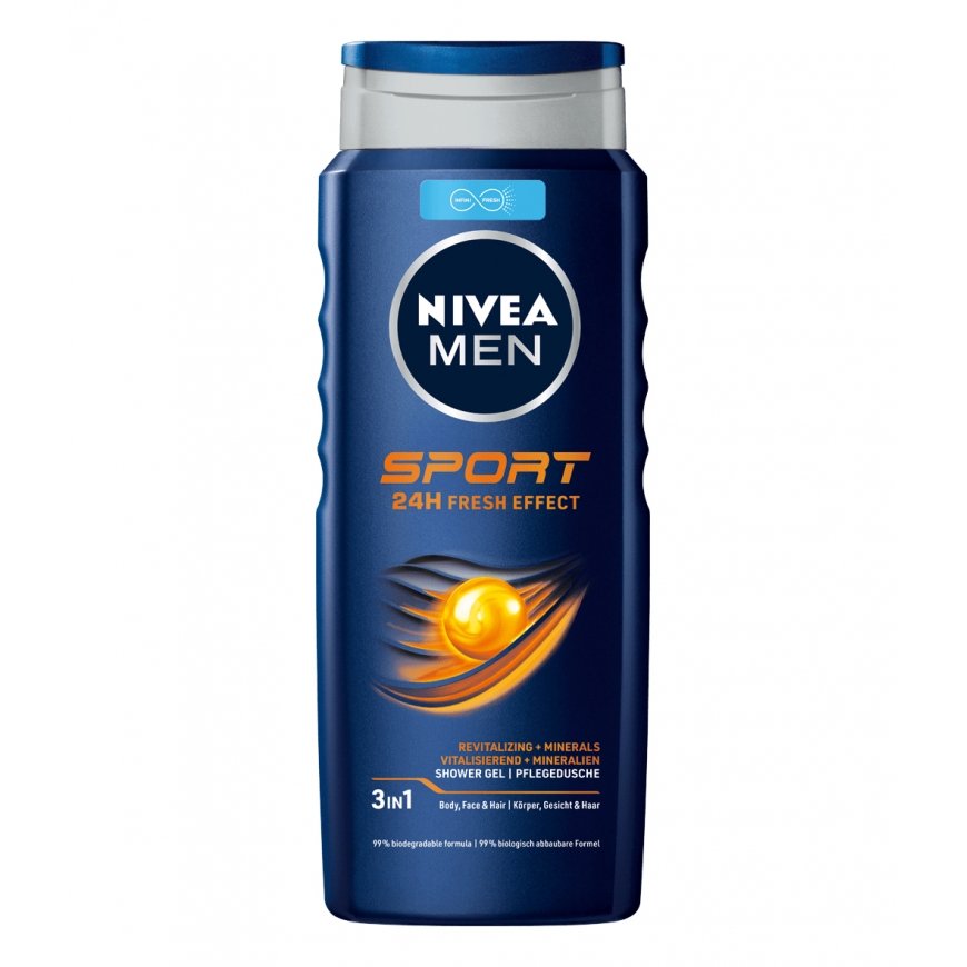 NIVEA Men Sport 500 ml Shower gel Люди Body & face & hair