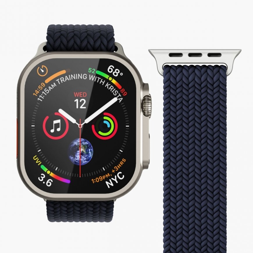 Vonmählen Woven Loop Ремень Темно-синий Нейлон – 2