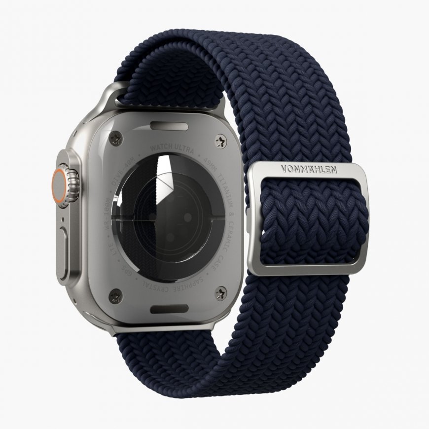 Vonmählen Woven Loop Strap Navy Nylon – 4