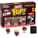 Funko Blister 4 figuuria Bitty POP Marvel Deadpool Sleepover Funko Blister 4 figuuria Bitty POP Marvel Deadpool Sleepover