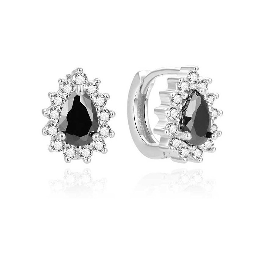 Beneto Charming sidabrinis auskarai su cirkoniais AGUC2434L