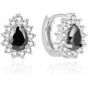 Beneto Charming silver earrings with zircons AGUC2434L Beneto Charming silver earrings with zircons AGUC2434L