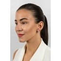 Brilio Silver Elegant pearl earrings with zircons EA611W Brilio Silver Elegant pearl earrings with zircons EA611W