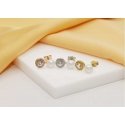 Brilio Silver Elegant pearl earrings with zircons EA611W Brilio Silver Elegant pearl earrings with zircons EA611W