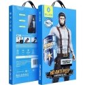Blueo 5D karkaistu lasi Mr. Monkey Glass – Samsung Galaxy S24 Plus mustalle (vahva yksityisyys)