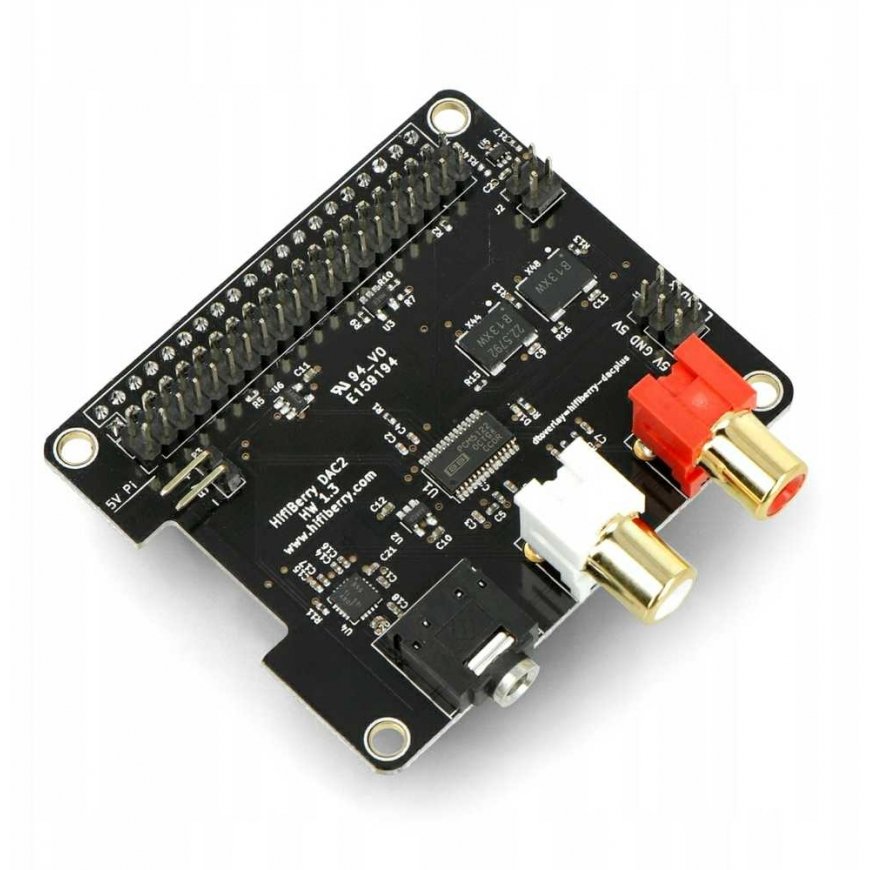 HiFiBerry DAC2 Pro, sound card for Raspberry Pi 4B/3B+/3B – 4
