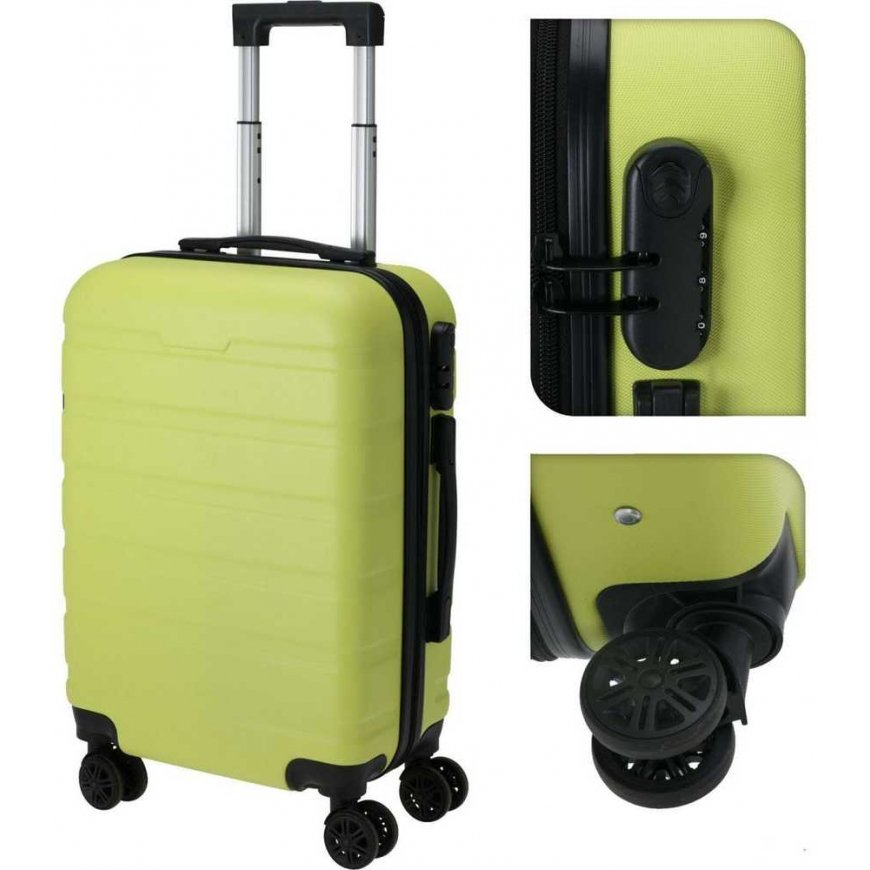 Travel CABIN SUITCASE 32L PROWORLD Green – 4