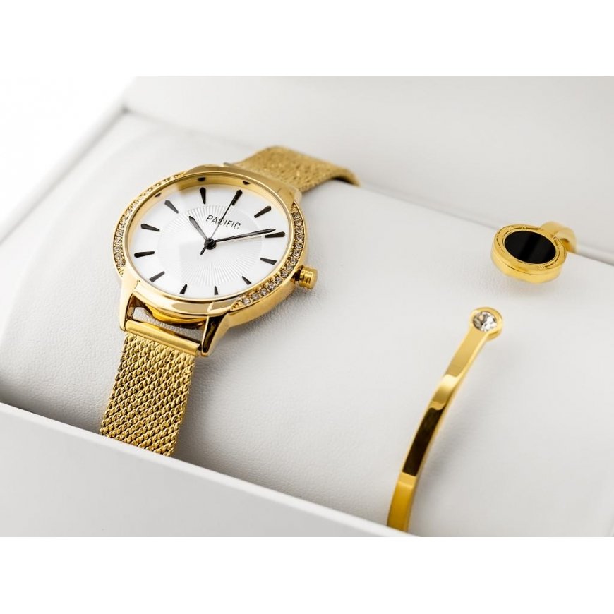 PACIFIC WOMEN'S WATCH X6167-03 – gift set (zy663c) – 2