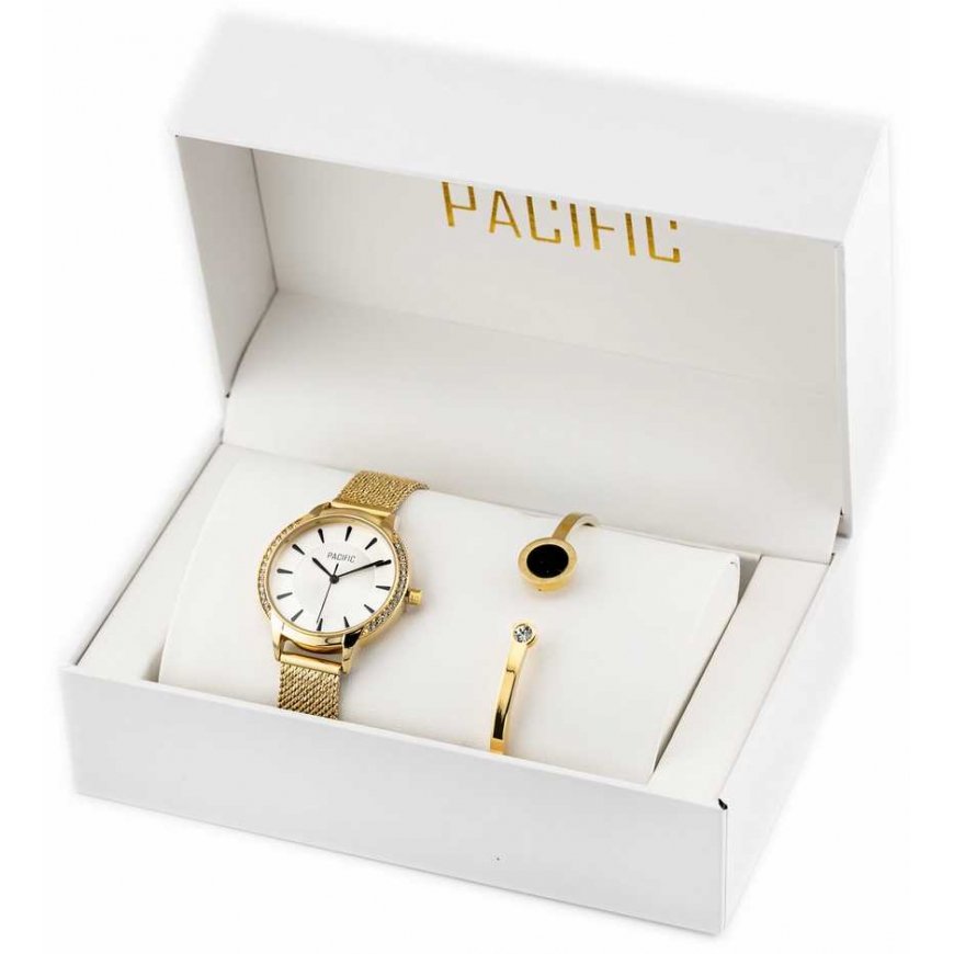 PACIFIC WOMEN'S WATCH X6167-03 – gift set (zy663c) – 5