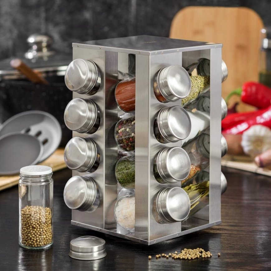 King Hoff spice rack 16 containers kinghoff kh-4007 – 3
