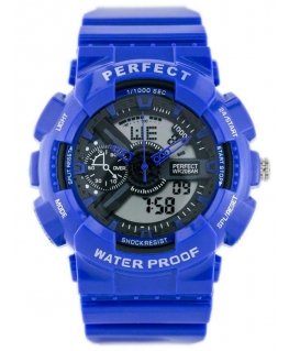 MIESTEN PERFECT SHOCK WATCH (zp219e) - sininen