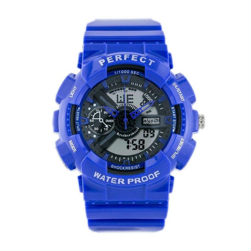MIESTEN PERFECT SHOCK WATCH (zp219e) - sininen