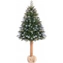 Artificial Christmas tree AmeliaHome Jasmine on a trunk, 220 cm Artificial Christmas tree AmeliaHome Jasmine on a trunk, 220 cm