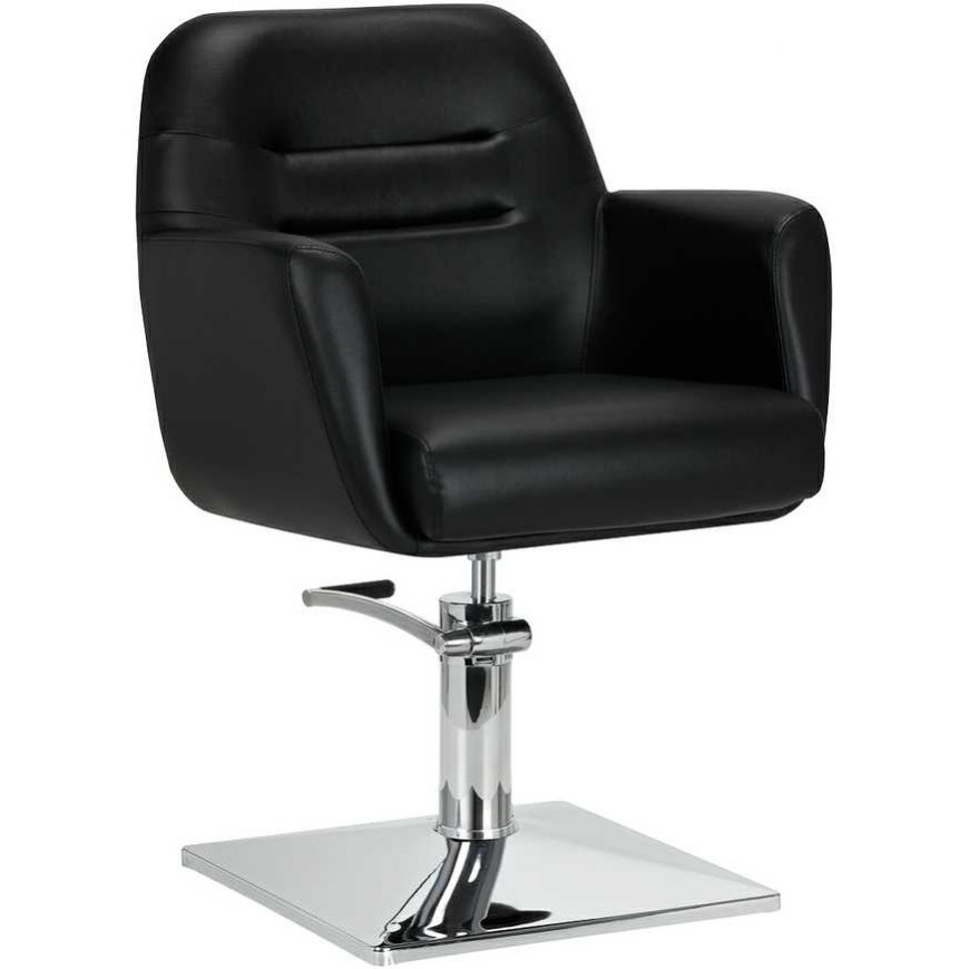 Activeshop Gabbiano hairdressing chair Monaco Black – 5