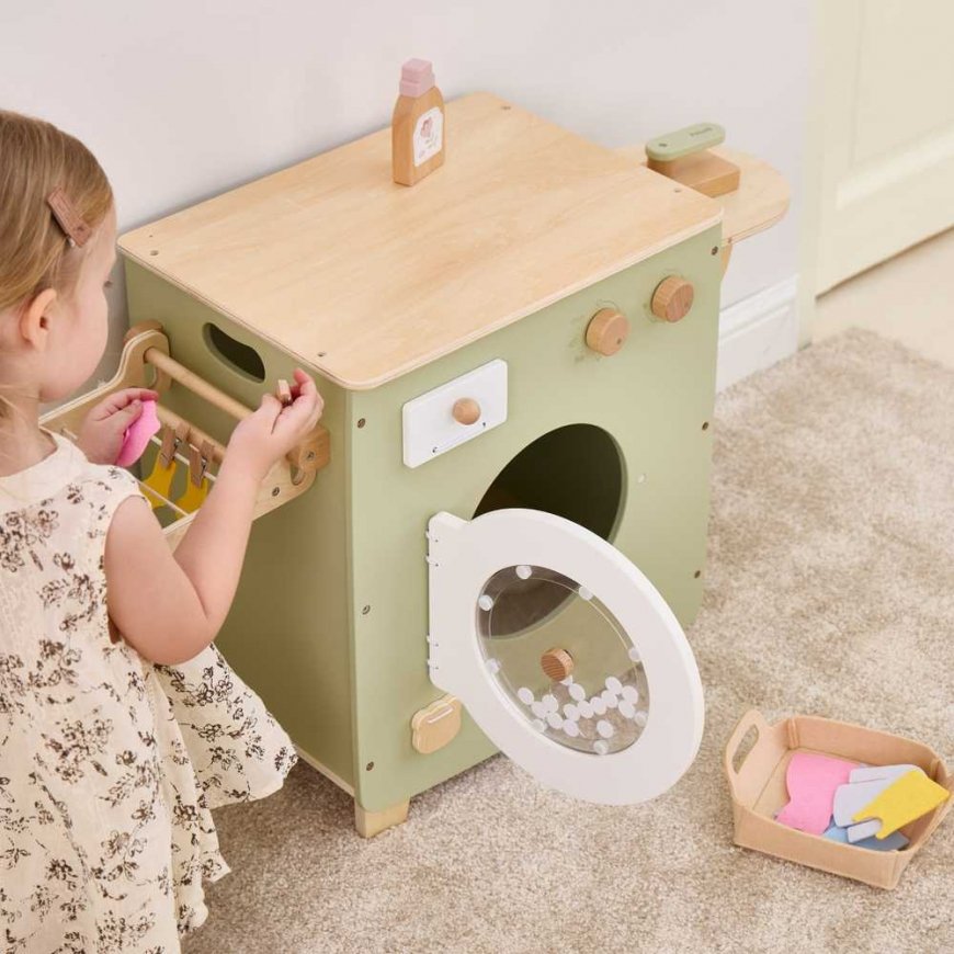 Viga Toys Puinen pesukone lapsille, Viga PolarB – 3