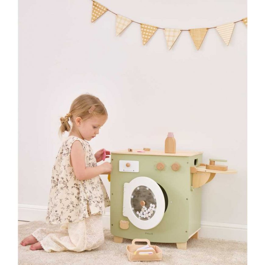 Viga Toys Puinen pesukone lapsille, Viga PolarB – 4