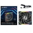 Lian Li UNI FAN SL Wireless LCD 120 Reverse Blade Datora korpusam Ventilators 12 cm Melns 1 pcs