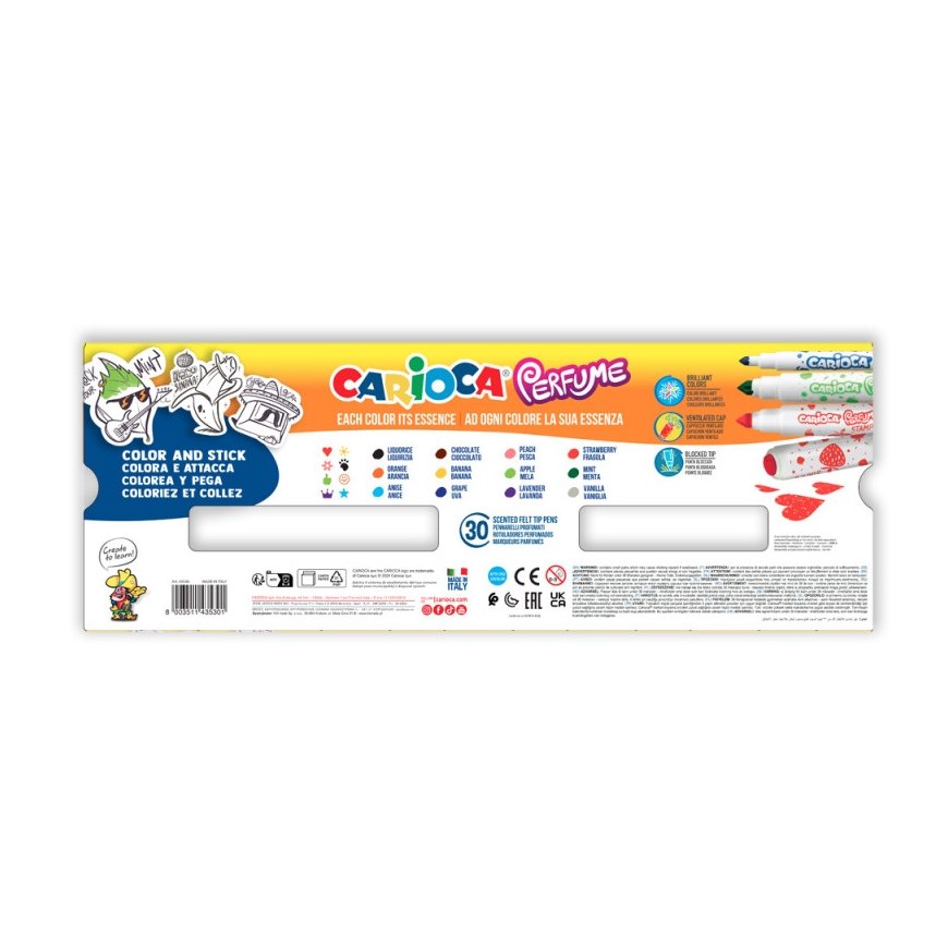 Carioca 43530 marķieris 30 pcs Blokveidīgs Dažādas krāsas – 2