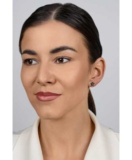 Brilio Silver Hopea Sparkling Korvakorut Kukat EA1034WG
