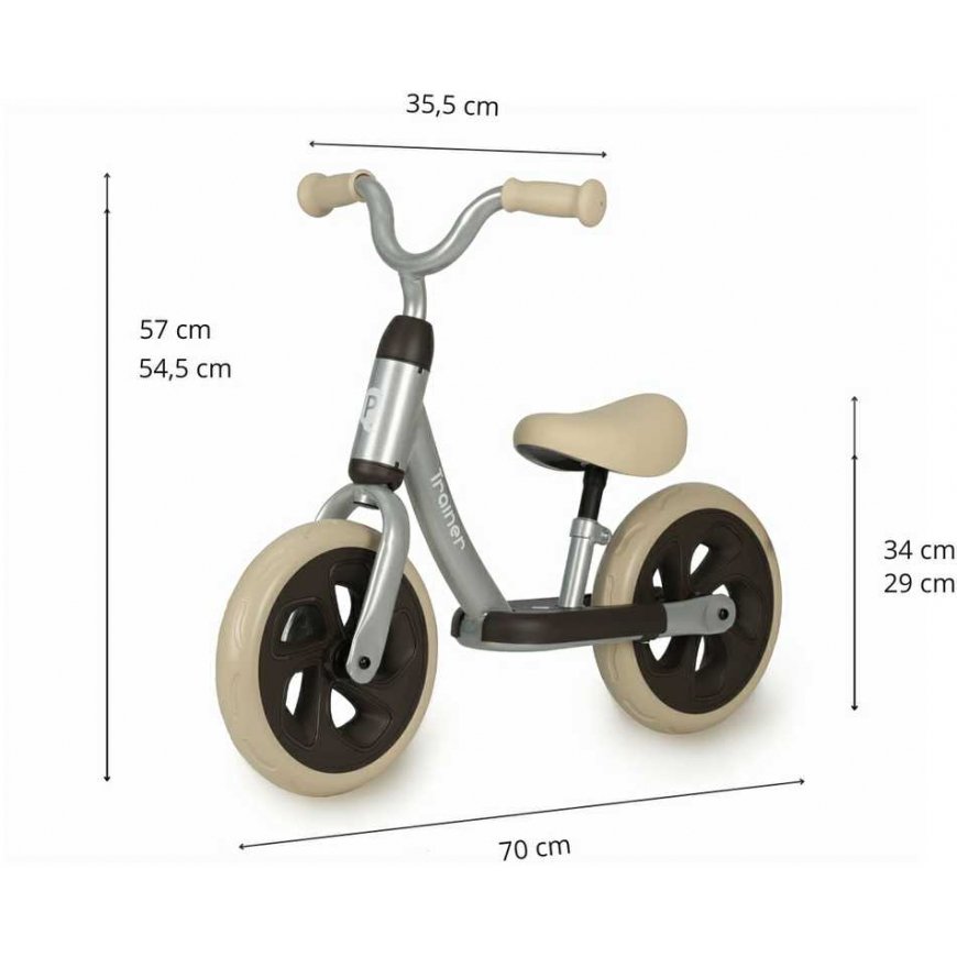 Qplay Balance Bike Trainer hopea – 4