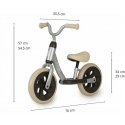 Qplay Balance Bike Trainer Silver