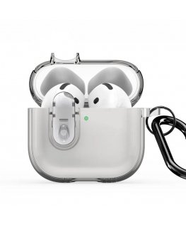 Dux Ducis PECL PC+TPU Kaitseümbris konksuga Apple AirPods 4 jaok