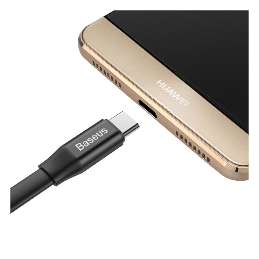 Baseus CALMBJ-B01 USB-kaabel USB 2.0 1,2 m USB B USB C Must – 3