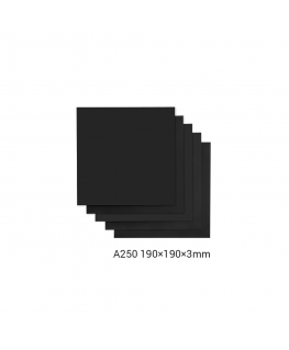 Matinio akrilo lakštas, skirtas Snapmaker 2.0 - 190×190×3mm - 5 vnt
